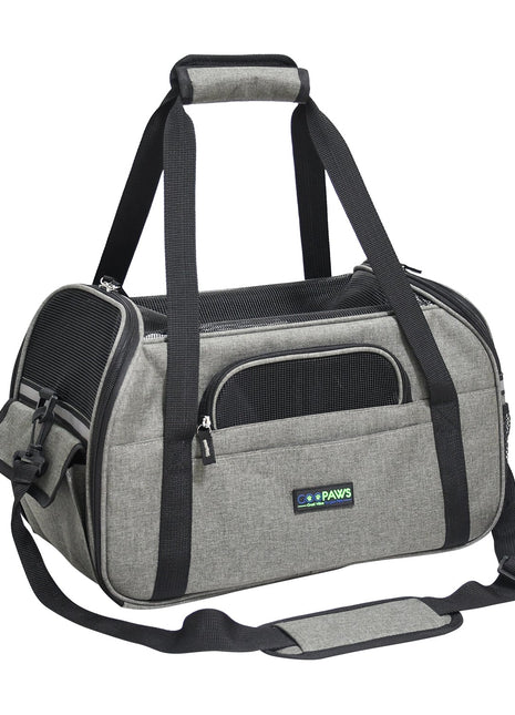 GOOPAWS Soft Sided Collapsible Airline Travel Pet Carrier Bag for Comfort and Travel - Pup List