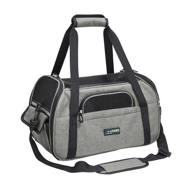 GOOPAWS Soft Sided Collapsible Airline Travel Pet Carrier Bag for Comfort and Travel - Pup List