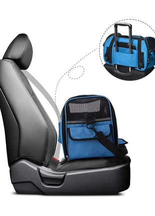 GOOPAWS Soft Sided Collapsible Airline Travel Pet Carrier Bag for Comfort and Travel - Pup List