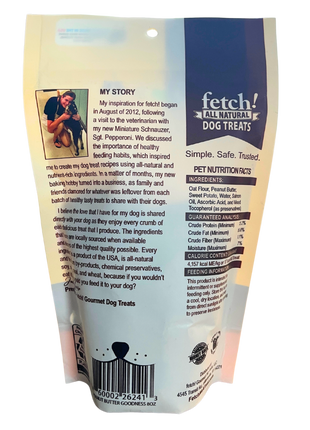 Biscuits | Peanut Butter Goodness | fetch! Dog Treats™