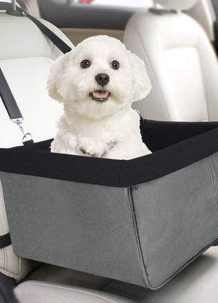 GOOPAWS & Jespet Portable Pet Safety Booster Dog Car Seat with Seat Belt - Pup List