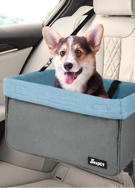 GOOPAWS & Jespet Portable Pet Safety Booster Dog Car Seat with Seat Belt - Pup List