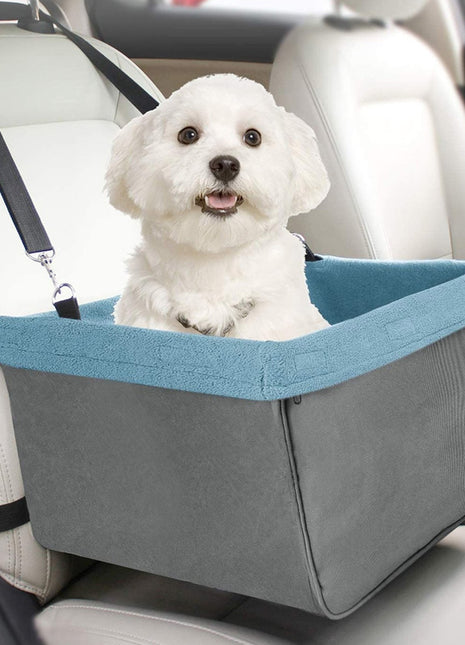 GOOPAWS & Jespet Portable Pet Safety Booster Dog Car Seat with Seat Belt - Pup List