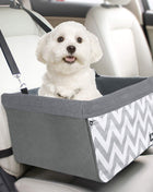 GOOPAWS & Jespet Portable Pet Safety Booster Dog Car Seat with Seat Belt - Pup List