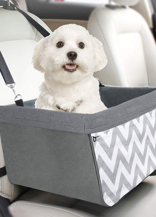 GOOPAWS & Jespet Portable Pet Safety Booster Dog Car Seat with Seat Belt - Pup List