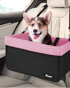 GOOPAWS & Jespet Portable Pet Safety Booster Dog Car Seat with Seat Belt - Pup List