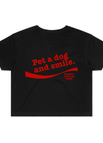 BLACK / RED FONT