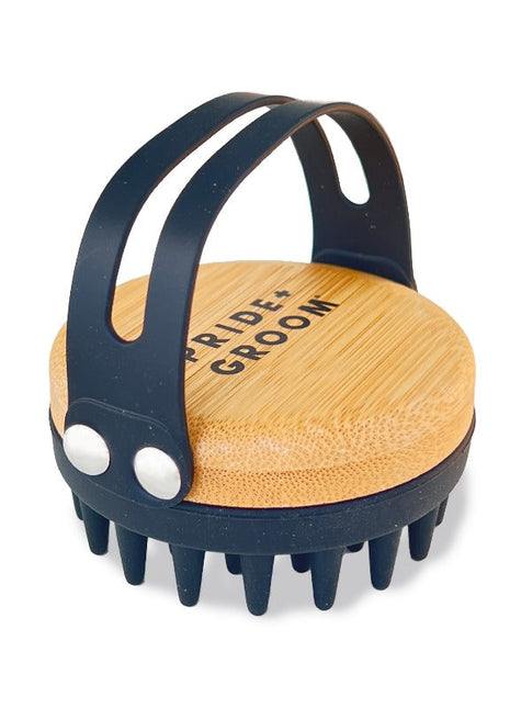 THE BATH BRUSH Dual-Use Silicone Grooming Brush — De-Shedding, Massaging & Waterproof Tool for Dogs