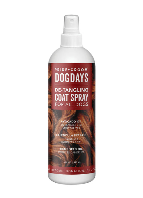 DOGDAYS Leave-In Detangling Spray — Hydrating, Frizz-Control Formula for All Coat Types - Pup List