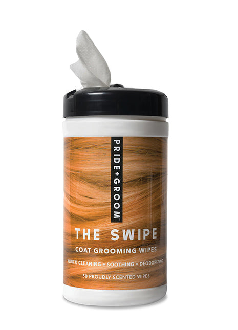 THE SWIPE Wet Pet Wipes — Alcohol-Free, Hypoallergenic Cleansing Wipes for Dogs & Cats