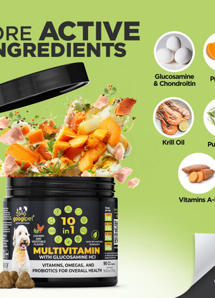 10 in 1 Multivitamin Chews for Dogs (Chicken Flavor)