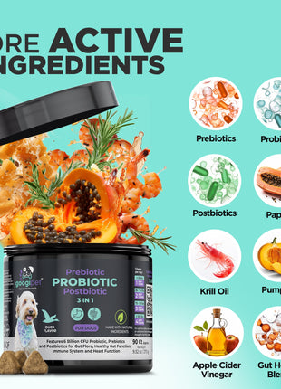 3 in 1 Probiotic Chews for Dogs