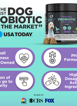 3 in 1 Probiotic Chews for Dogs