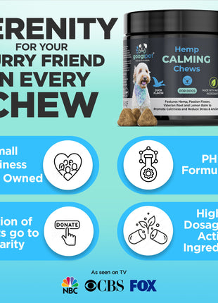 Hemp Calming Chews for Dogs - Pup List