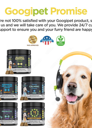 Allergy & Immune Support Chews for Dogs (Peanut Butter Flavor)