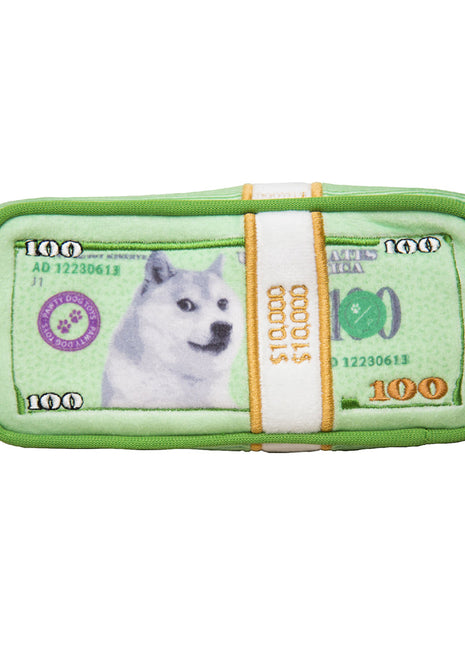 CASH IS KING PLUSH DOG TOY