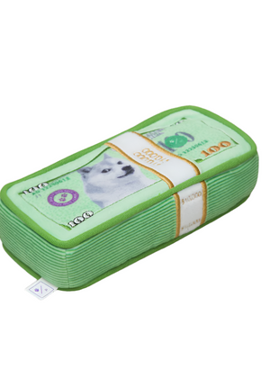 CASH IS KING PLUSH DOG TOY