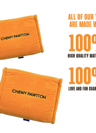 CHEWY PAWTTON PLUSH DOG TOY