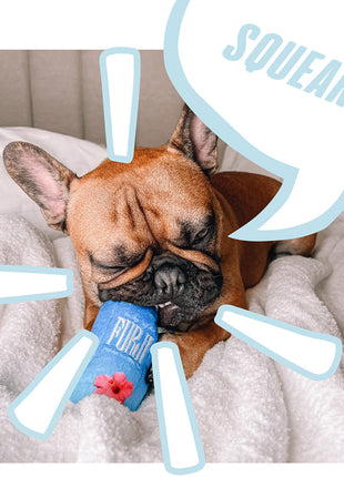 FURJI WATER PLUSH DOG TOY