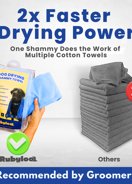 Dog Drying Shammy Towel