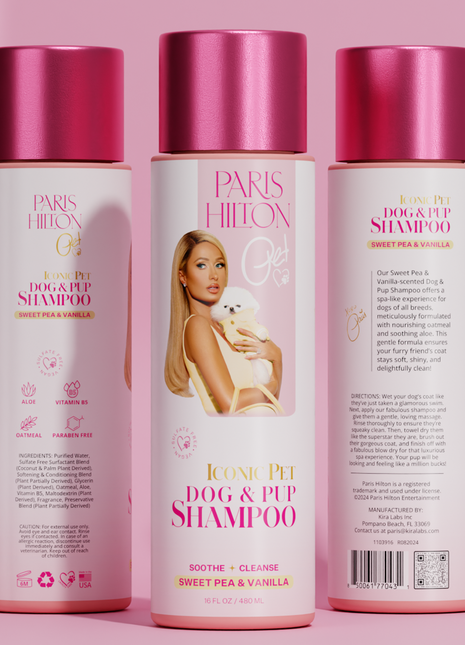 Dog & Pup Shampoo Sweet Pea & Vanilla 480ml