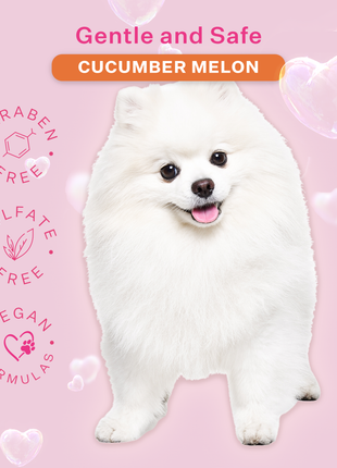 Dog & Pup Shampoo Cucumber Melon 480ml