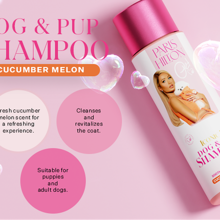 Dog & Pup Shampoo Cucumber Melon 480ml