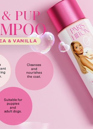 Dog & Pup Shampoo Sweet Pea & Vanilla 480ml