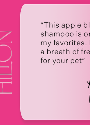 Dog & Pup Shampoo Sweet Apple Blossom 480ml