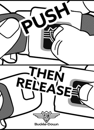 PEANUTS Title Logo Full Color Black/White Seatbelt Belt - Peanuts Charlie Brown Pose Flip Yellow/Black Webbing