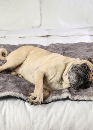 PupProtector™ Luxe Waterproof Bed Runner - Ultra Soft Chinchilla