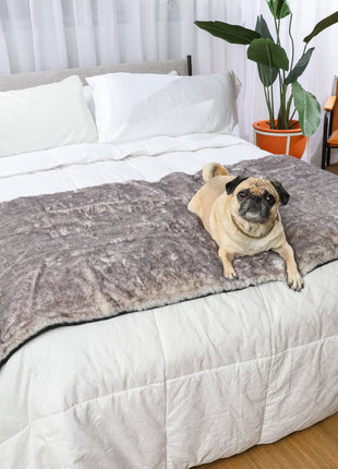 PupProtector™ Luxe Waterproof Bed Runner - Ultra Soft Chinchilla