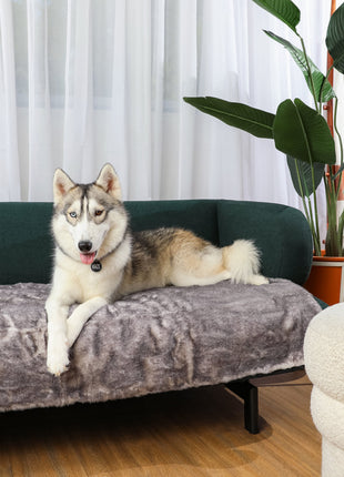 PupProtector™ Luxe Waterproof Bed Runner - Ultra Soft Chinchilla