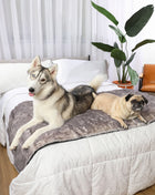 PupProtector™ Luxe Waterproof Bed Runner - Ultra Soft Chinchilla