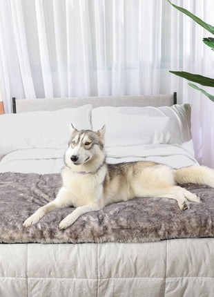 PupProtector™ Luxe Waterproof Bed Runner - Ultra Soft Chinchilla