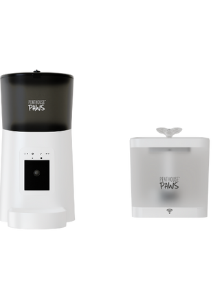 Smart Pet Feeder and Water Fountain Bundle