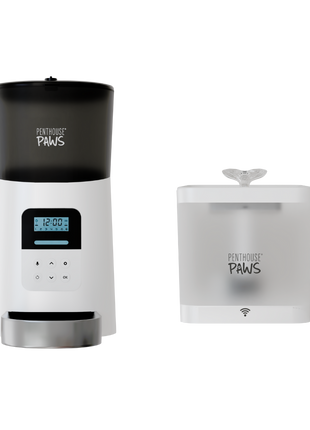 Automatic Cat Feeder & Smart Water Fountain