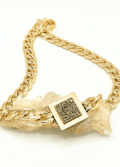 The Gold Galaxy Pet Necklace