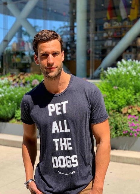 Pet All The Dogs | Uni-Sex Crewneck Tee