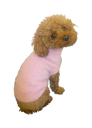 Pearly Girl Sweater, Pink