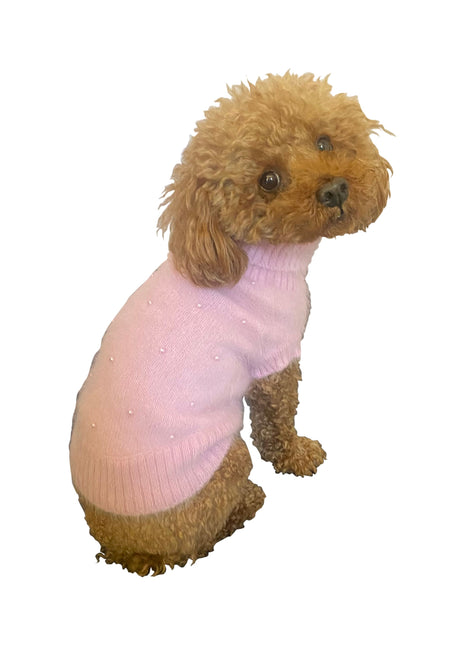Pearly Girl Sweater, Pink
