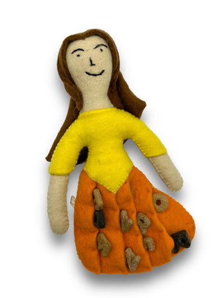 Prince and Princess Felt Dog Toys
