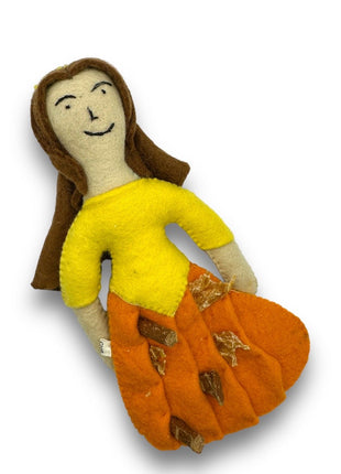 Prince and Princess Felt Dog Toys