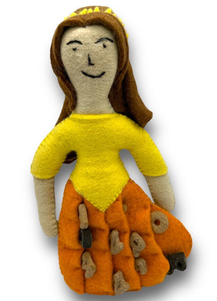 Prince and Princess Felt Dog Toys