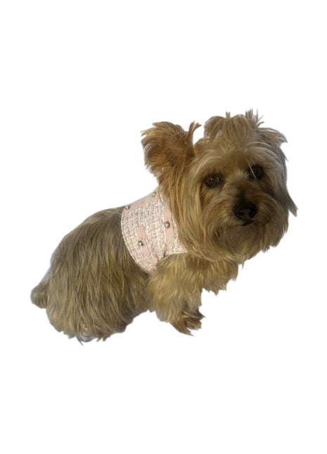 No. 5 Tweed Harness, Pink