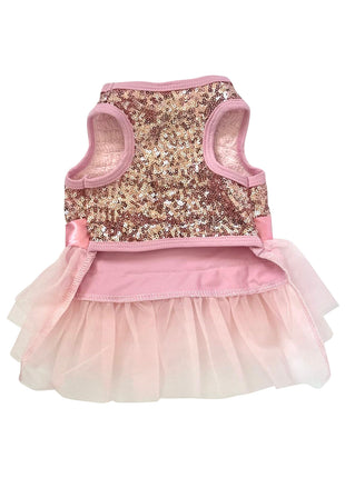 Over the Top Iridescent Blush Sequin Tutu