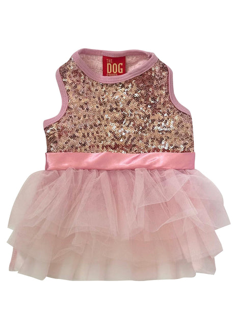 Over the Top Iridescent Blush Sequin Tutu