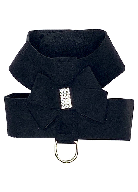 Hollywood Bow Dog Harness, Black