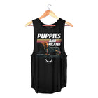 Puppies & Pilates Dog Tank Top | Custom Look for Dog Lovers