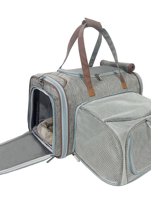 Mr. Peanut's Gold Series Standard Size Airline Compliant Expandable Pet Carrier V3.0